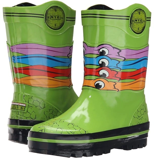 ninja turtle rain boots