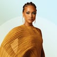 Karrueche Tran开辟了关于可持续风格和她最喜欢走出去看看