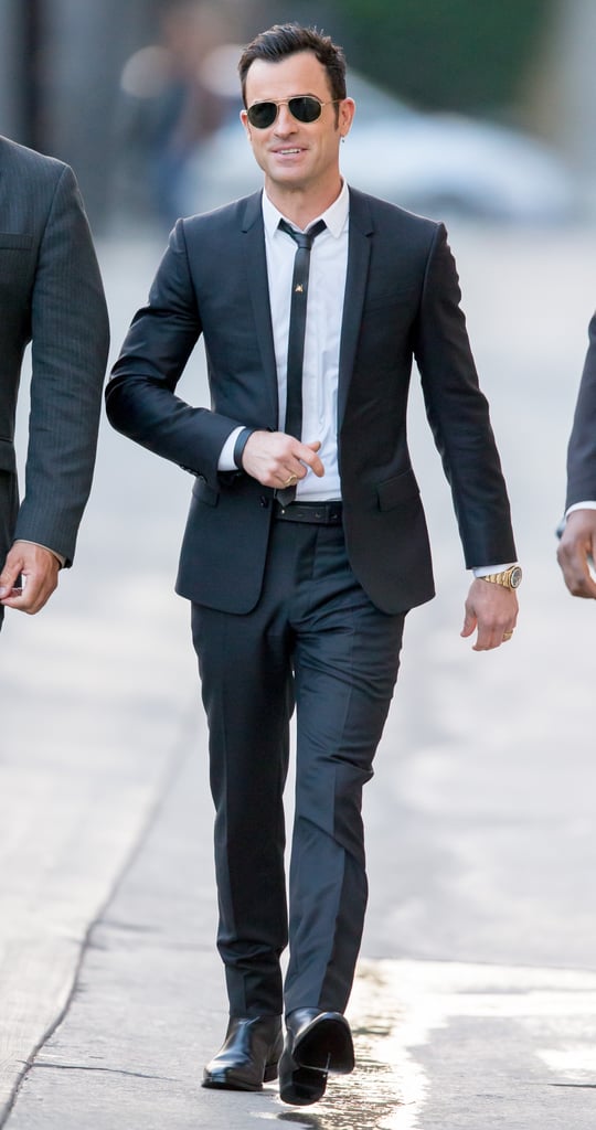 Justin Theroux Out in LA October 2015