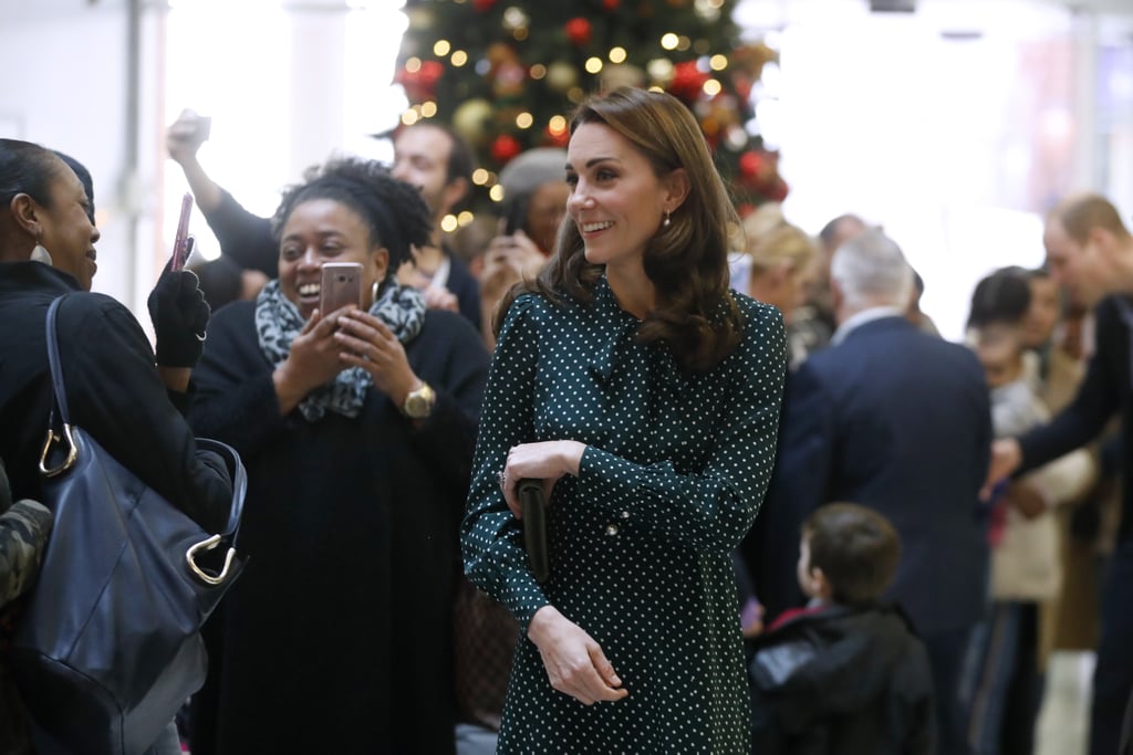 Kate Middleton Polka Dot Dress December 2018