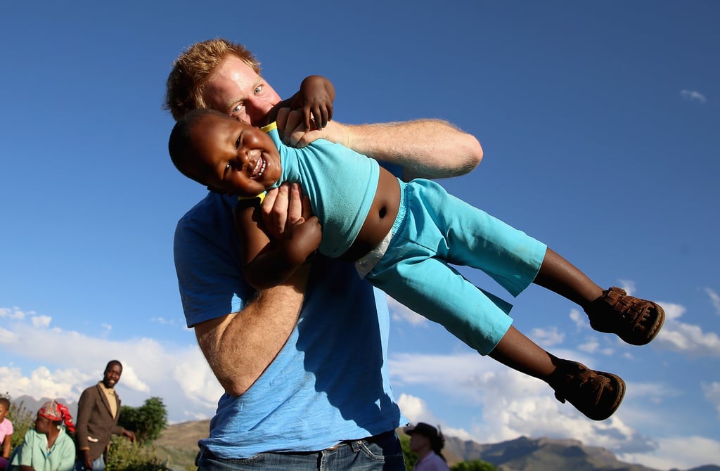 Photos of Prince Harry With Kids