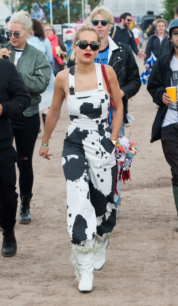 Rita Ora at Glastonbury 2014