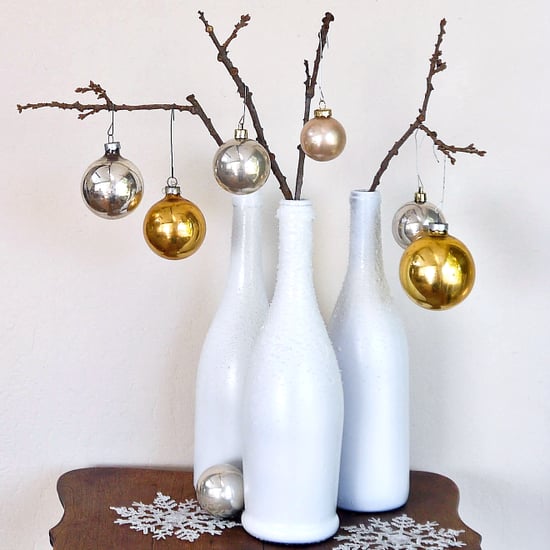Winter Wine Bottles