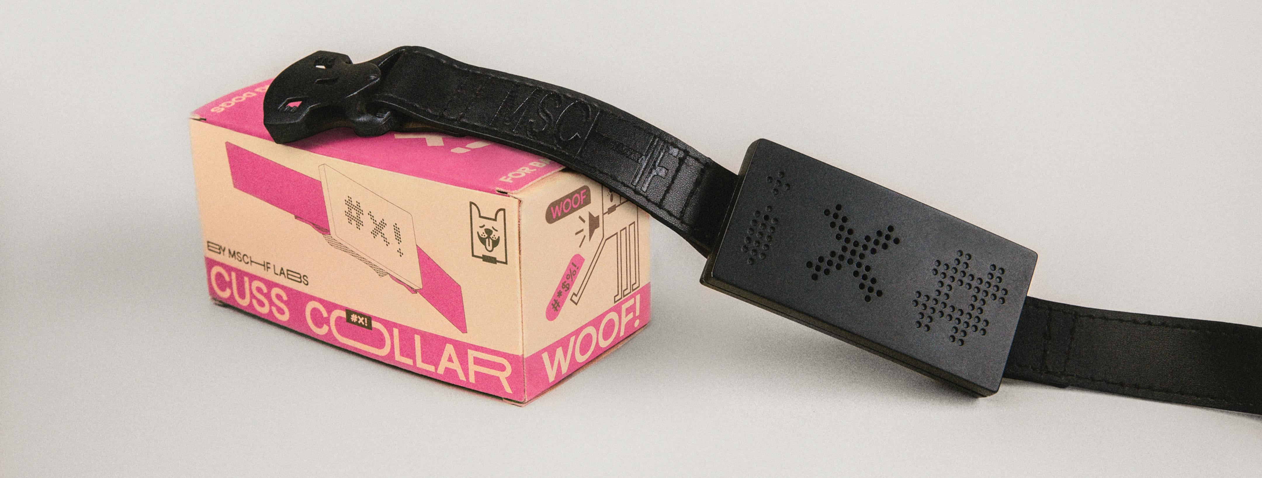 Swearing dog collar 2025