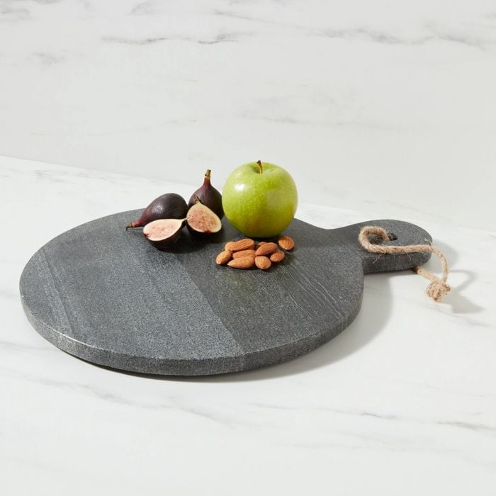 Keep It Cheesy: Threshold Marble Round Cutting Board