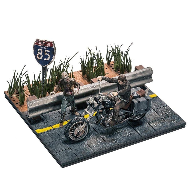McFarlane Toys Building Sets  — Daryl Dixon with Chopper Building Set