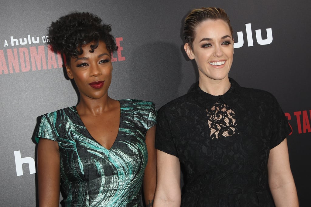 Samira Wiley and Lauren Morelli at Handmaid's Tale Premiere