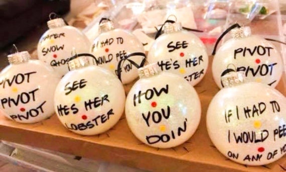 Friends TV Show Ornaments