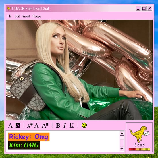 Paris Hilton Stars in Coach's Swinger Bag Holiday Campaign