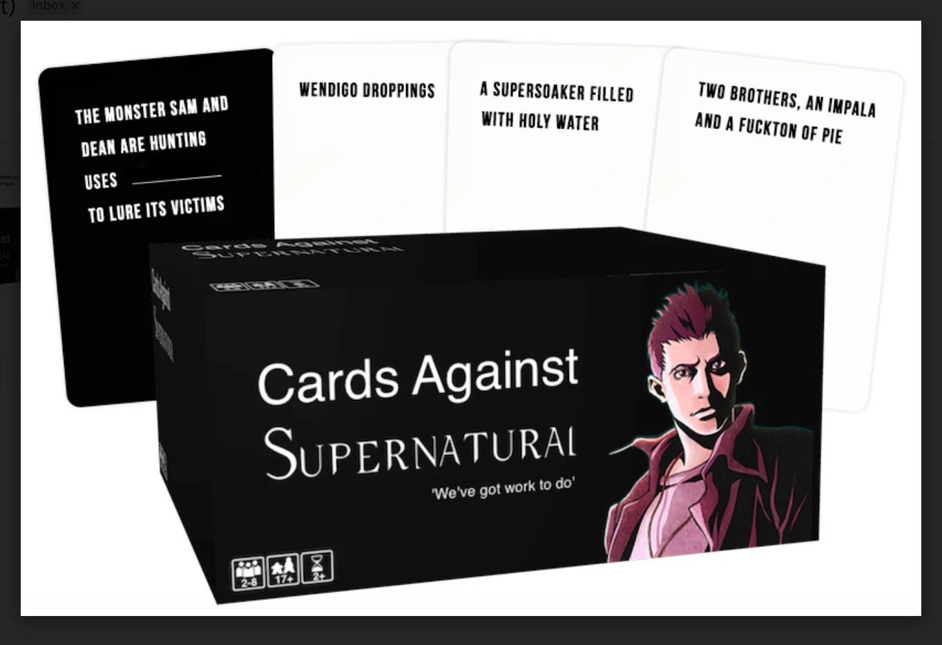 A Fun Game: Cards Against Supernatural 2021 | 13 Gifts For the Supernatural  Superfan in Your Life | POPSUGAR Entertainment Photo 10