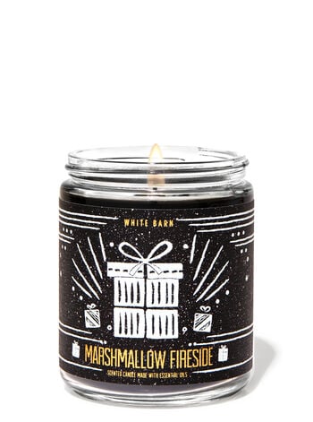 Marshmallow Fireside Single Wick Candle