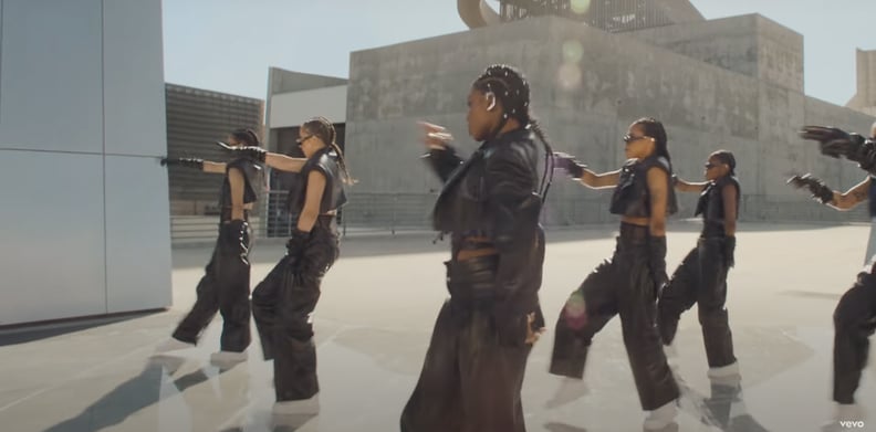 Normani's Rhinestone-Embellished Cornrows in the "Wild Side" Music Video