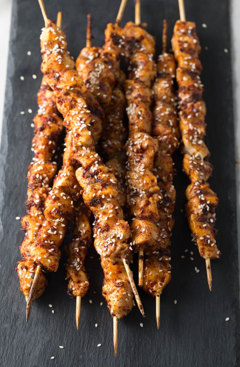 Korean Chicken Skewers