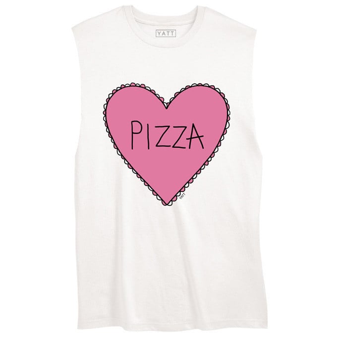 Heart Pizza Tank ($24)