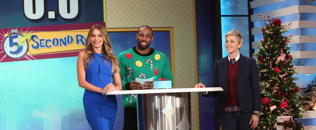 Sofia Vergara Plays 5 Second Rule on The Ellen Show