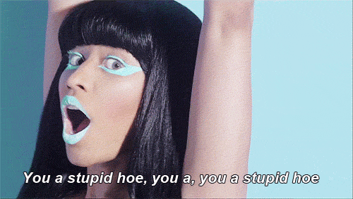 Nicki Minaj in "Stupid Hoe"