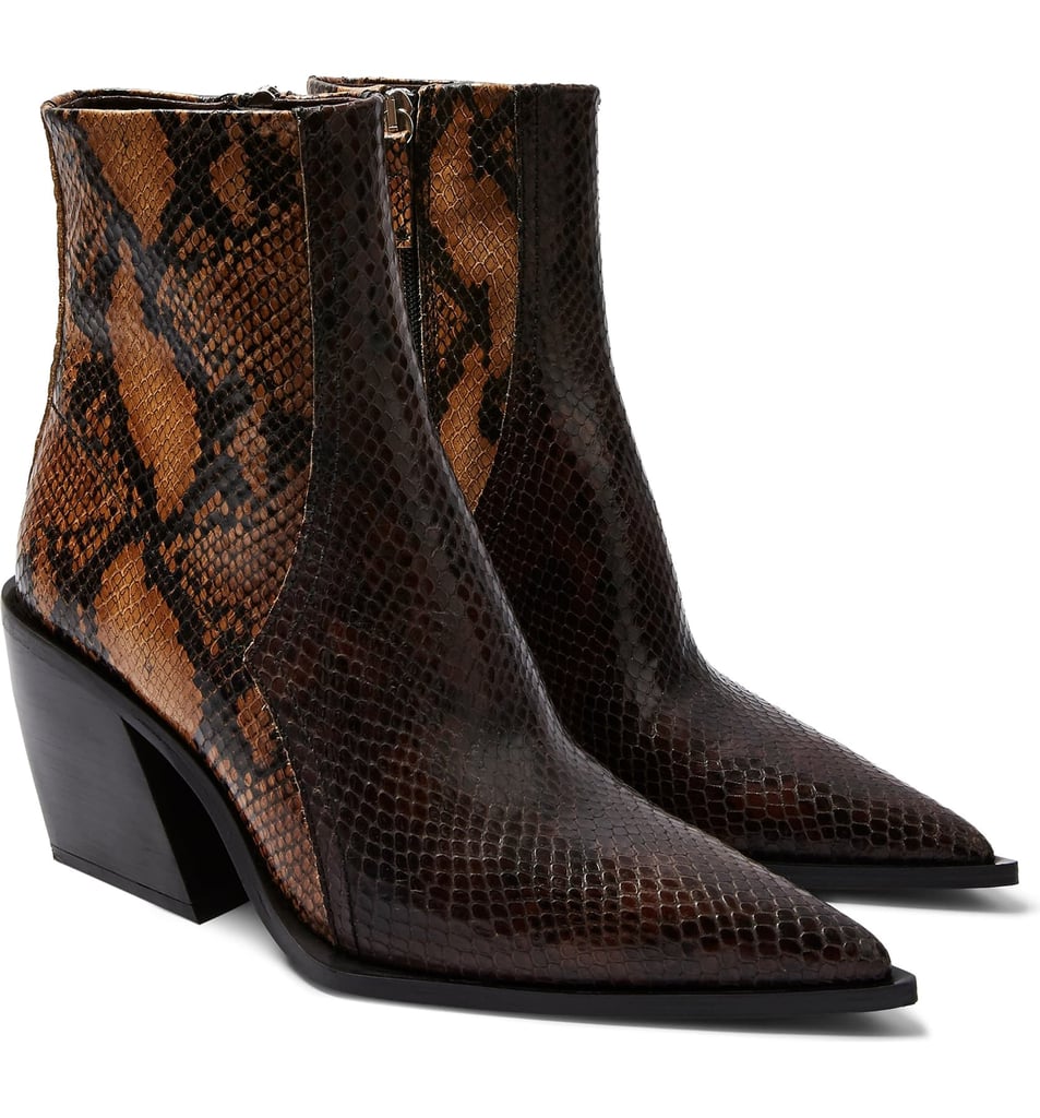 Topshop Honour Pointed-Toe Western Boots
