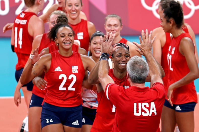 The US Women's Volleyball Team Wins Their First Olympic Gold POPSUGAR