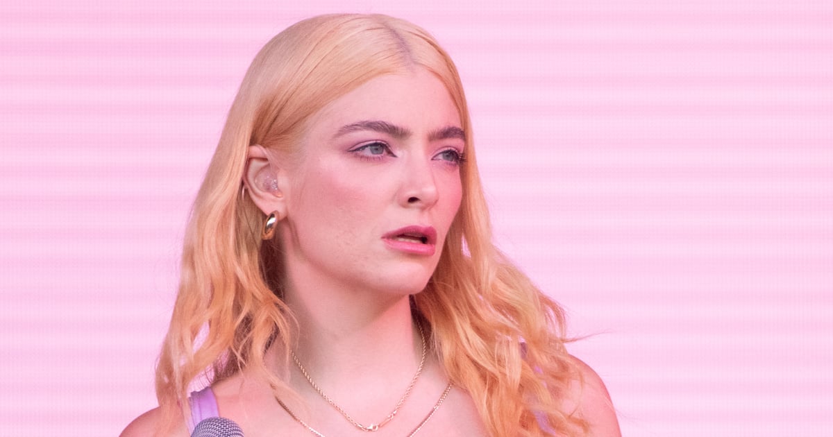Lorde Debuts Blond Hair as She Defends Abortion Rights at Glastonbury Festival