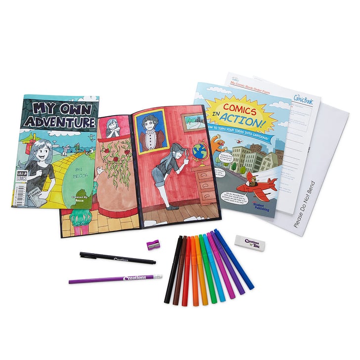 My Comic Book Making Kit , Story Book & Comic Book Kits for Kids – UIEB