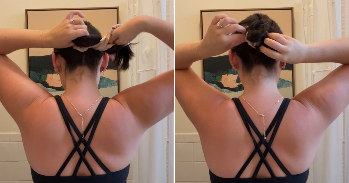This Scrunchie Hack Helped My Low Bun Stay Put For Hours