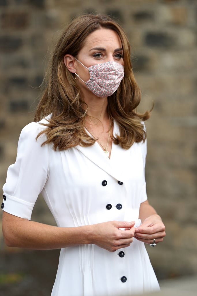 Kate Middleton’s Floral Amaia Face Mask August 2020