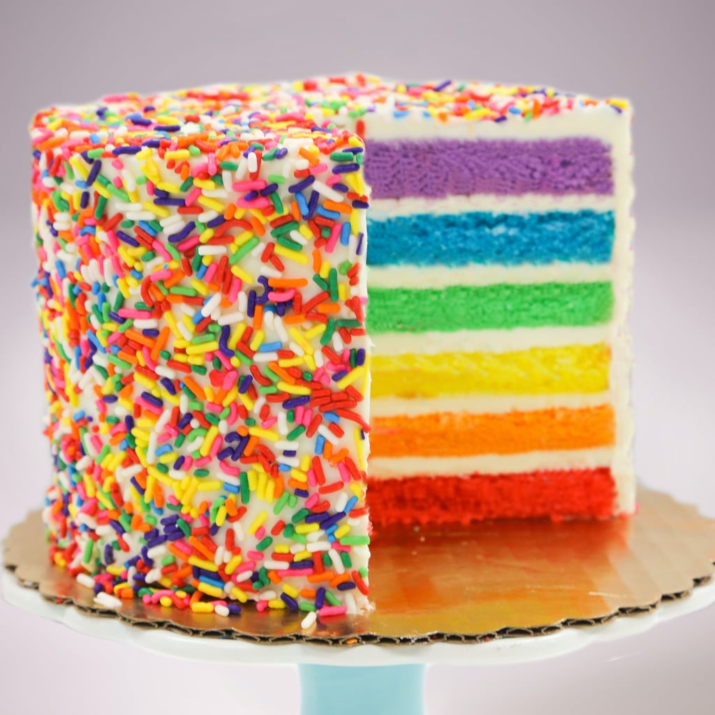 卡洛面包店彩虹蛋糕