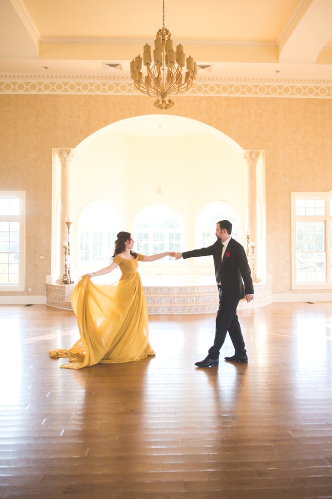 Beauty and the Beast Engagement Shoot