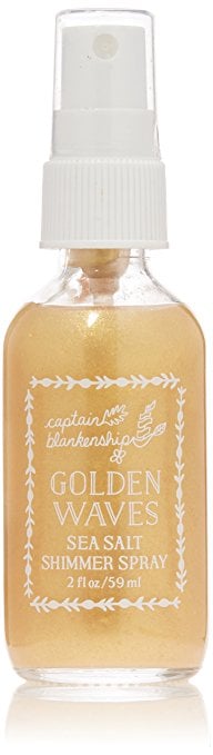 Captain Blankenship Golden Waves Sea Salt Shimmer Spray