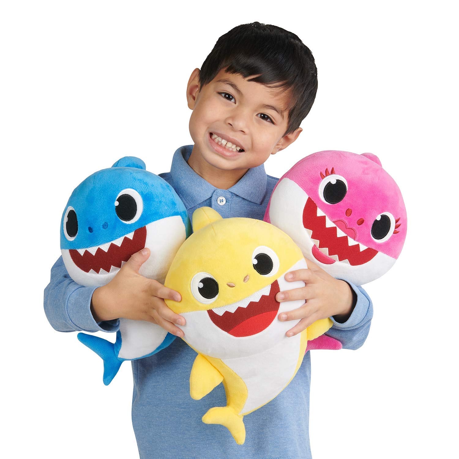 WowWee Pinkfong Baby Shark Plush Song Dolls POPSUGAR Family