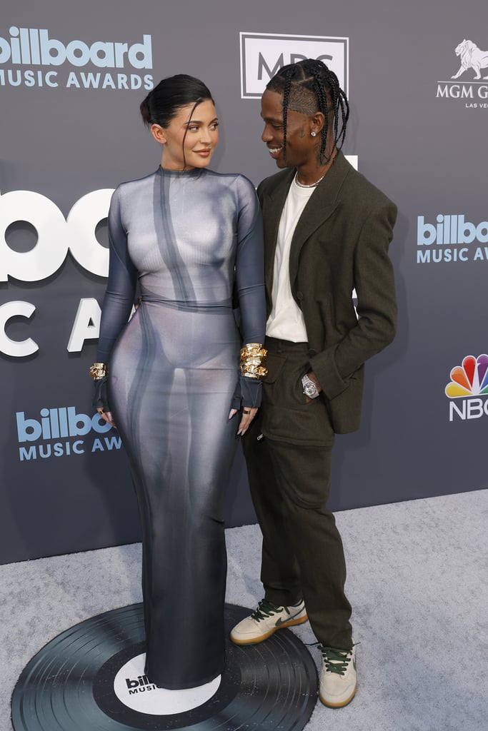 Kylie Jenner, Travis Scott and Stormi Billboard Music Awards