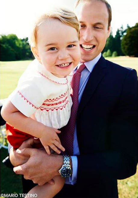 This Too-Cute-to-Handle Father-Son Photograph