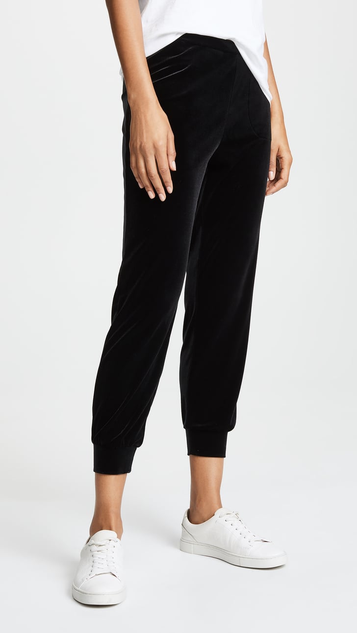 velour joggers mens