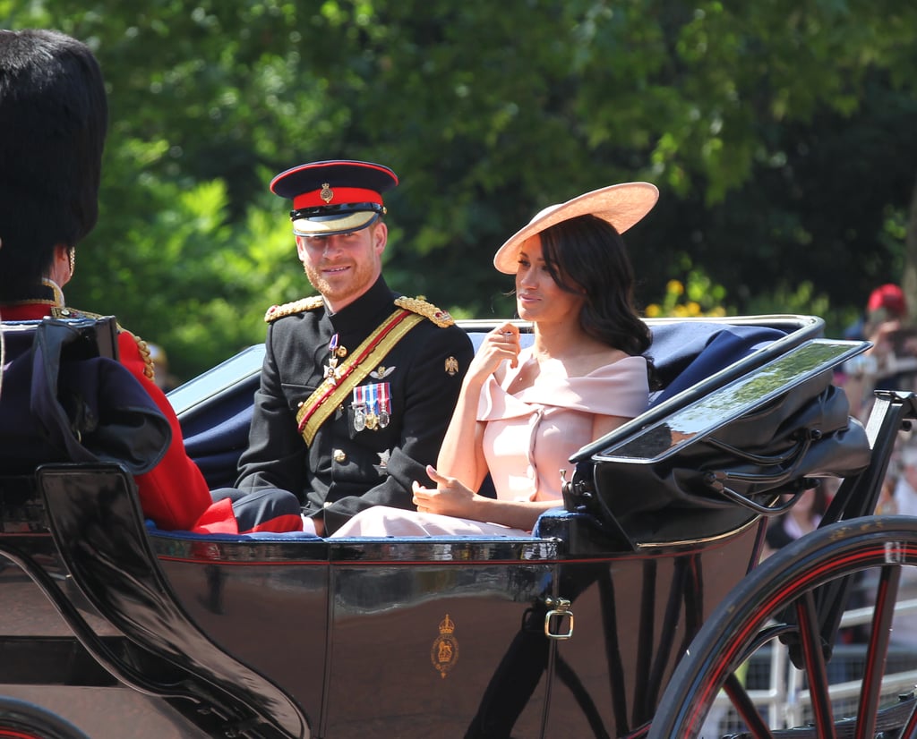 Meghan Markle's Pink Dress at Trooping the Colour 2018