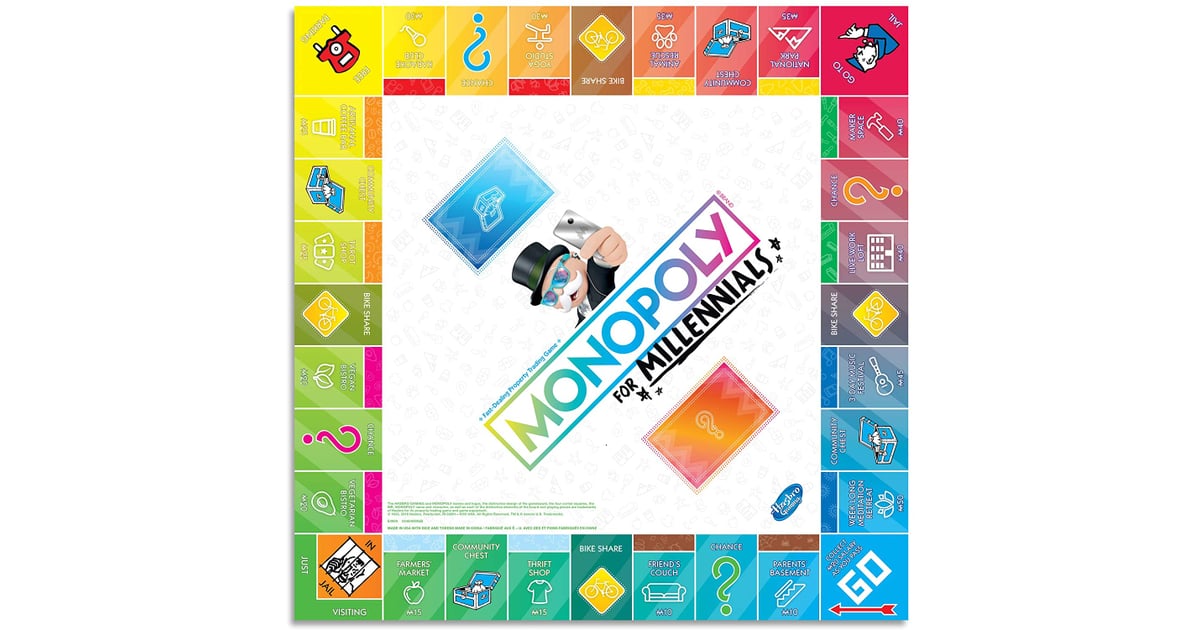 Monopoly For Millennials Board Game This Monopoly For Millennials