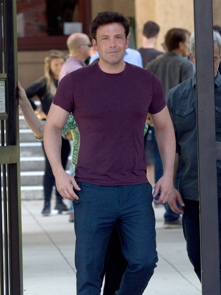 Ben Affleck on Set of Movie in LA June 2016