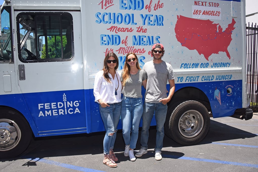 Leighton Meester and Adam Brody Feeding America Event 2017