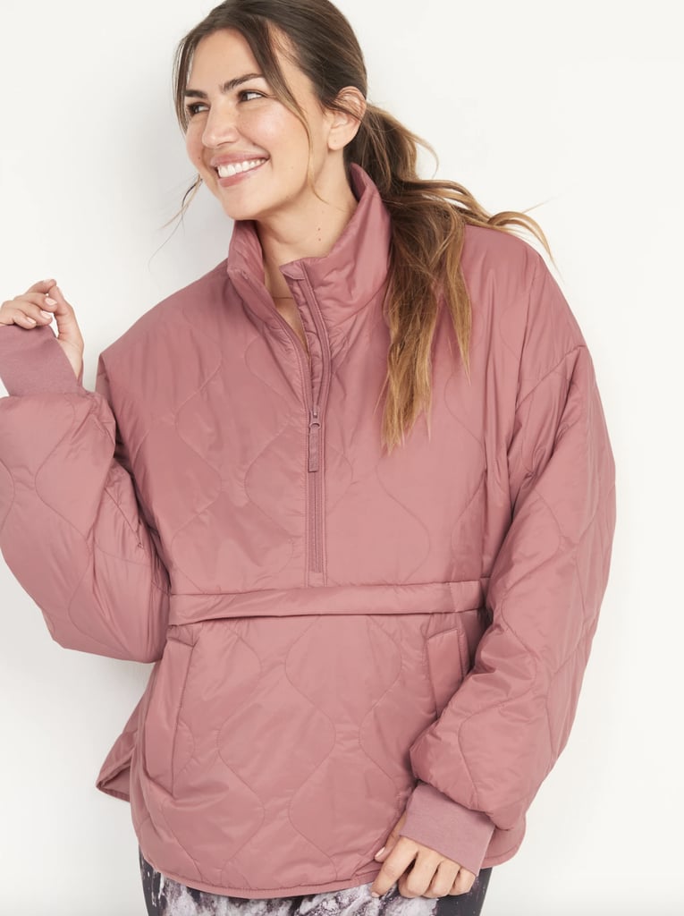 Old Navy Packable Half-Zip Water-Resistant Quilted Jacket