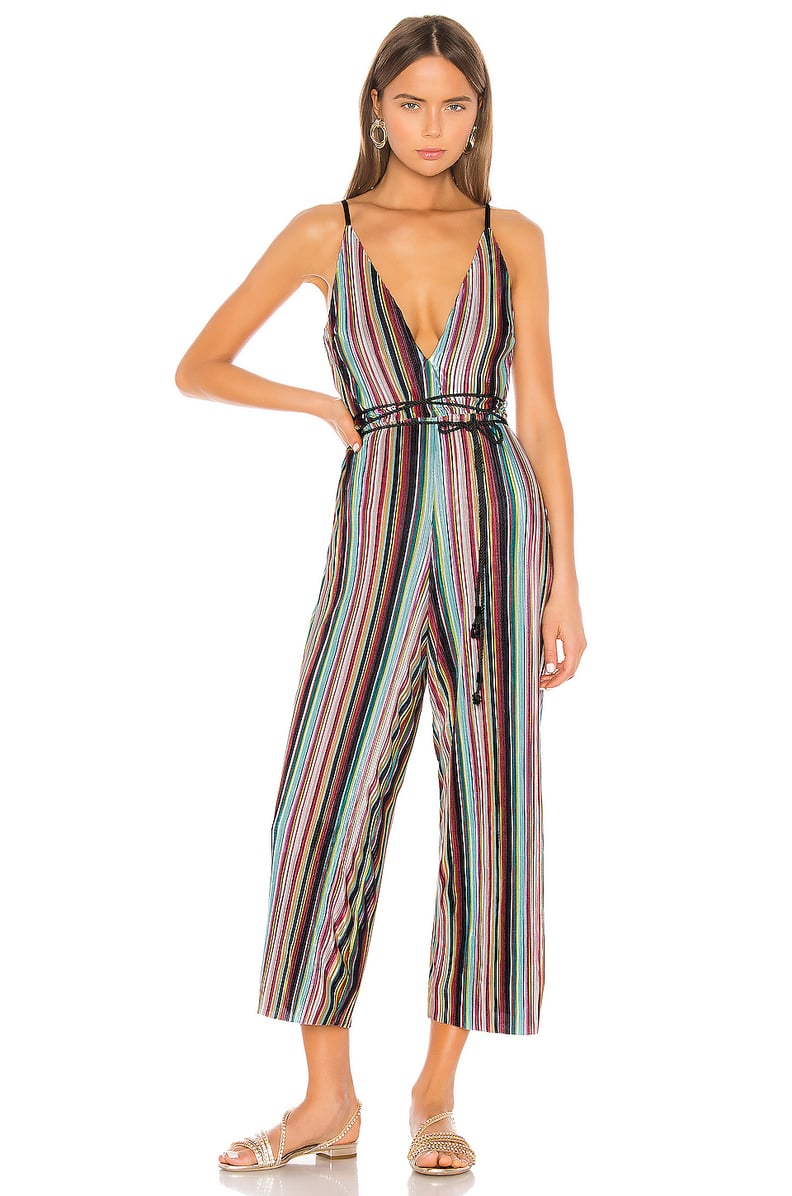 Camila Coelho Reilly Jumpsuit in Multi Stripe