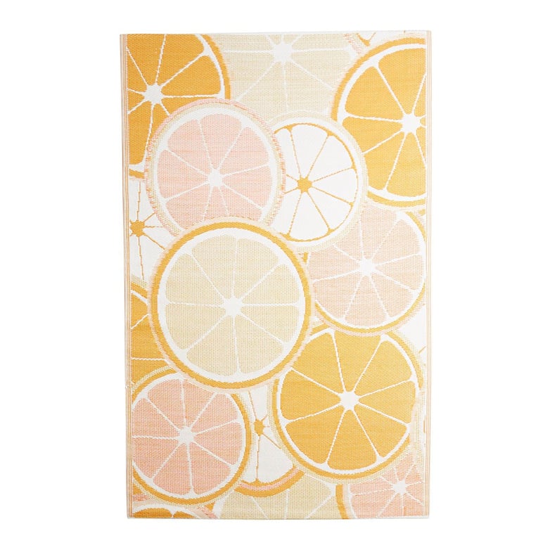 Citrus Orange 5' x 8' Rug