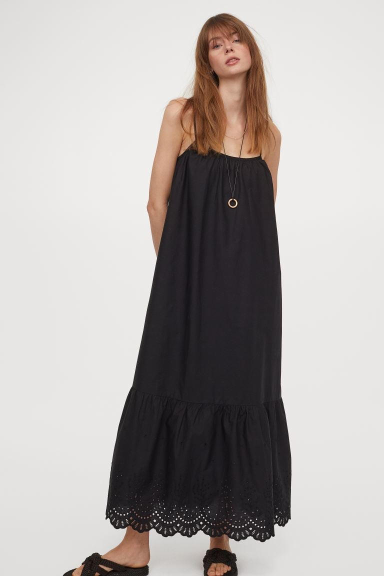 For City Weekends: Long Poplin Dress