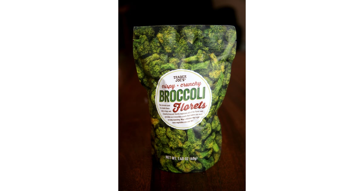 Crispy Crunchy Broccoli Florets Best Healthy Trader Joe's Snacks