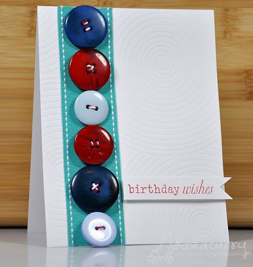 Embellish a Birthday Card