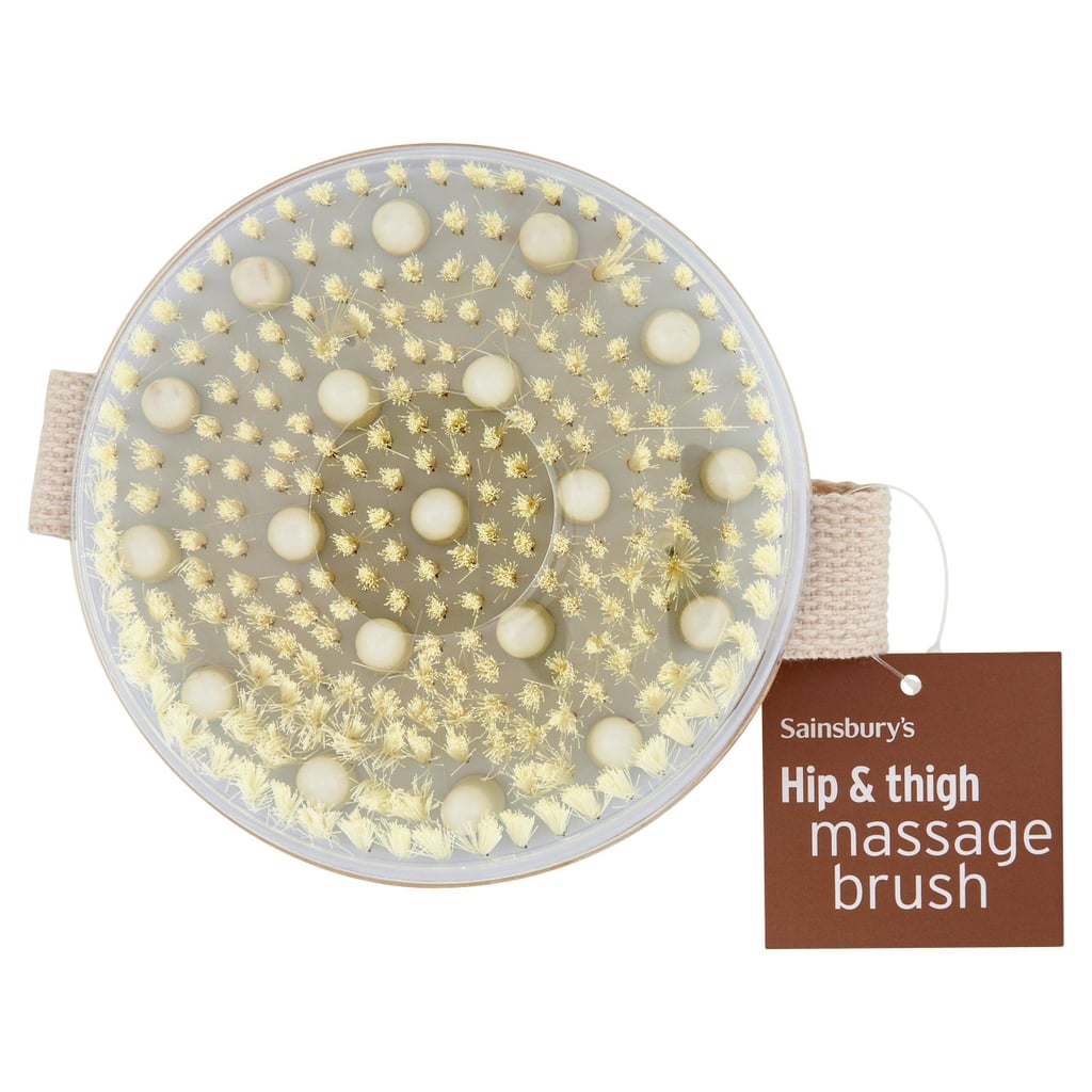 Sainsbury's Round Wooden Massager Brush