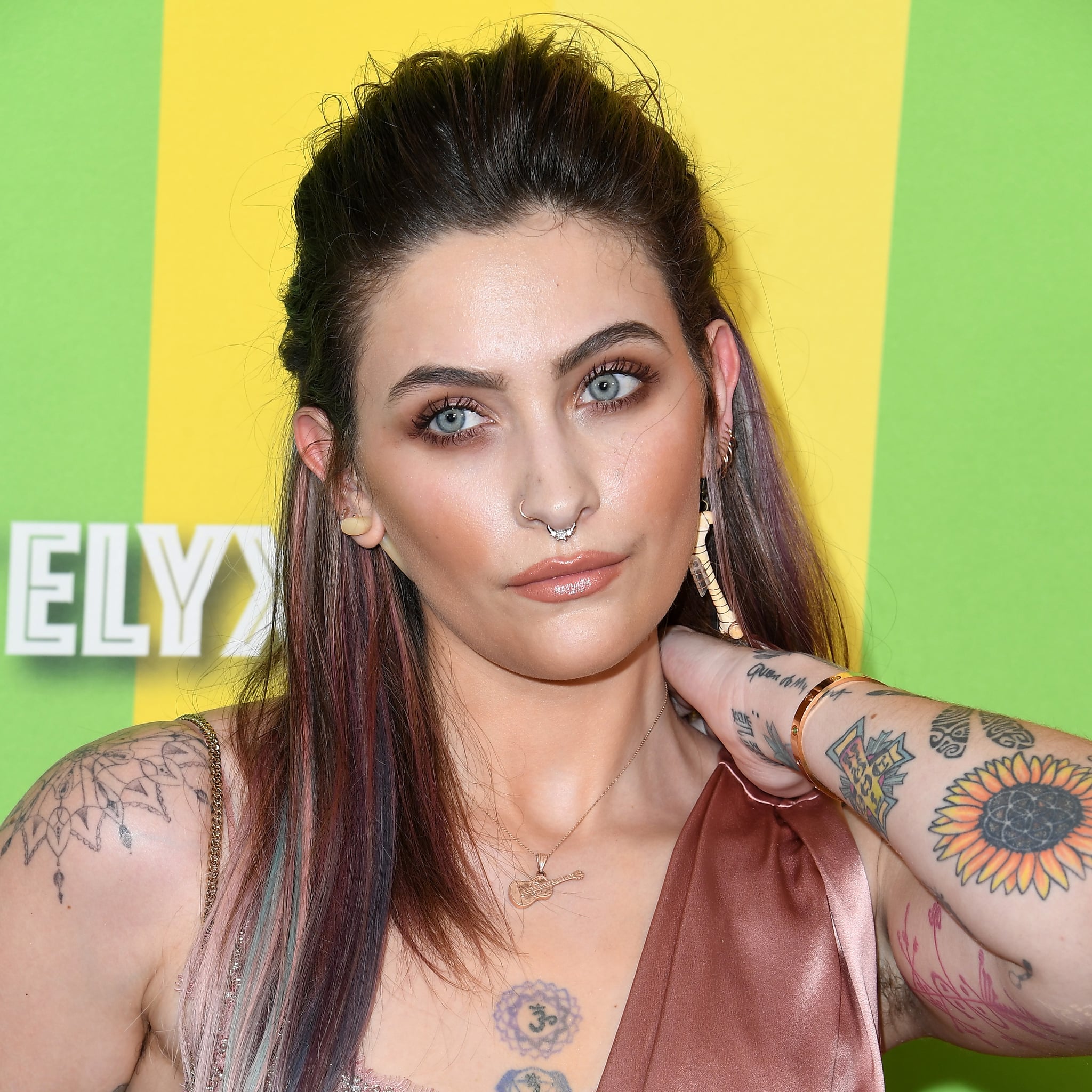Paris Jackson S French Manicure Popsugar Beauty