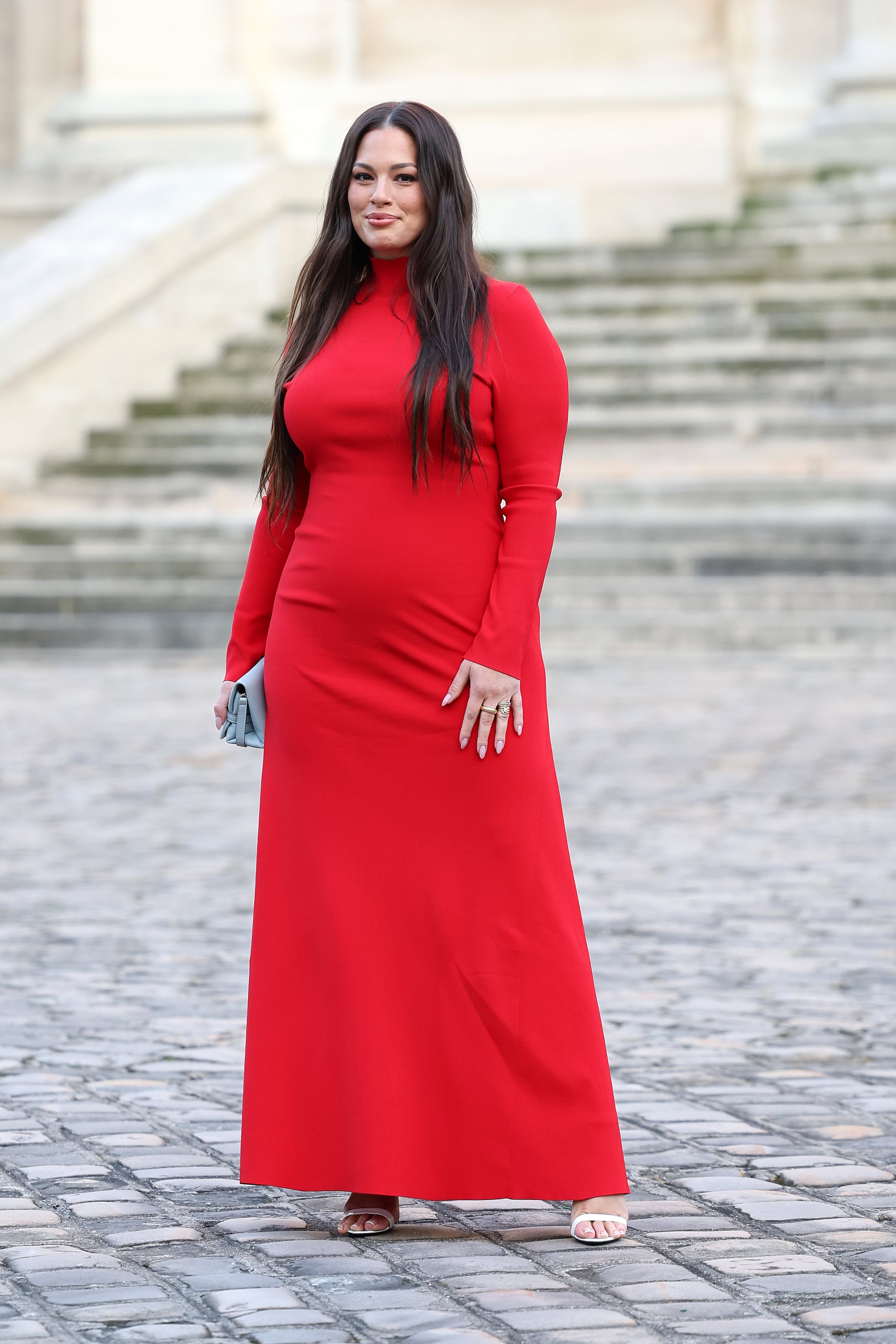 PARIS, FRANCE - MARCH 03:  Ashley Graham attends the Victoria Beckham Womenswear Fall Winter 2023-2024 show as part of Paris Fashion Week on March 03, 2023 in Paris, France. (Photo by Vittorio Zunino Celotto/Getty Images)