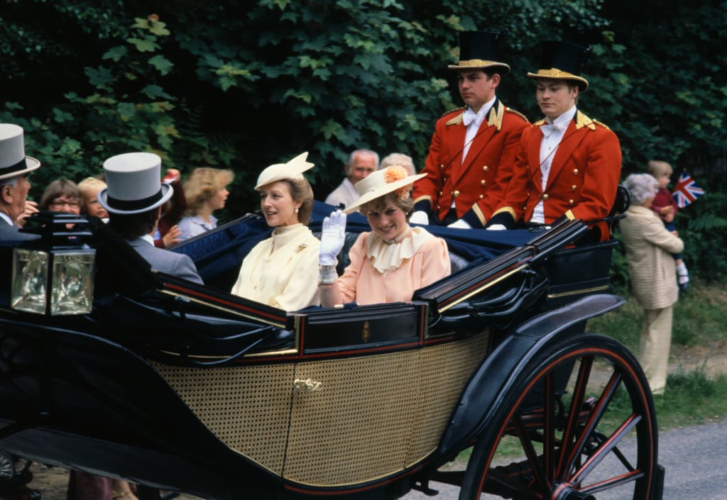 Princess Diana used the Ascot Landau carriage numerous times over the years.