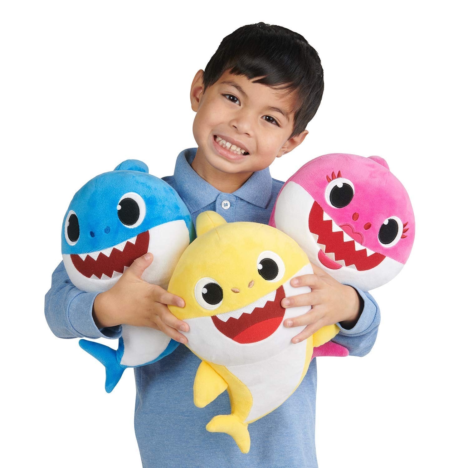 Pinkfong Baby Shark OfficialSong Puppet With Tempo Control Daddy Shark ...