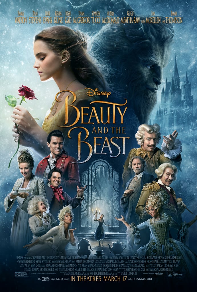 Resultado de imagen de beauty and the beast movie poster