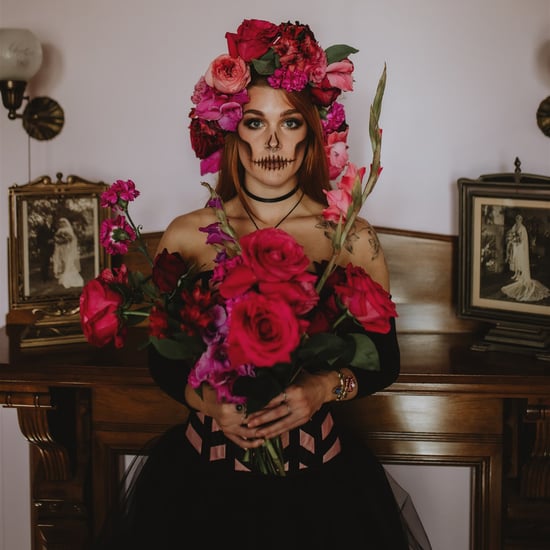 This Skeleton Bridal Shoot Will Give You All the Chills